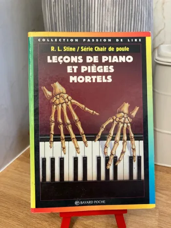 Livre de poche horreur / fantastique Chair de Poule : Leçons de piano et pièges mortels