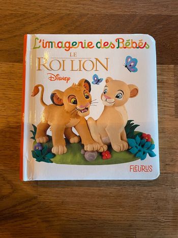 Livre L’imagerie des bébés Le roi lion Disney