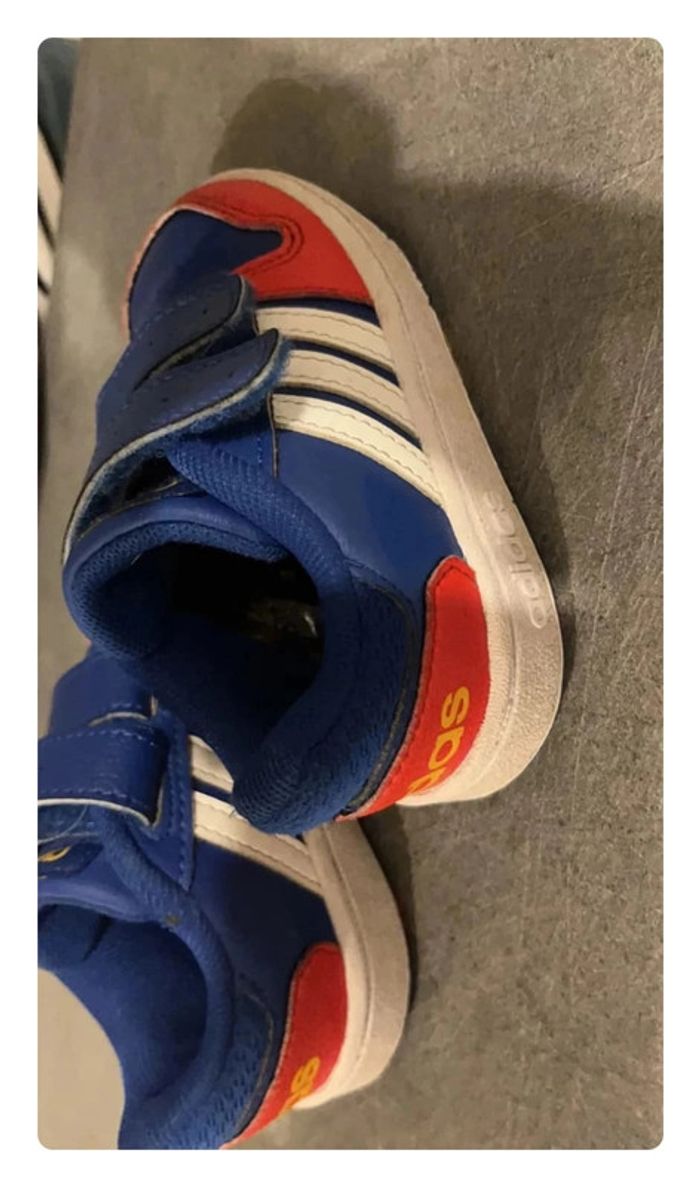 Basket garçon AdidasHoops 2.0 taille 21 - photo numéro 3