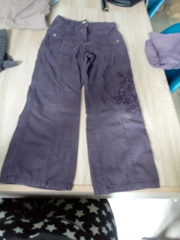 Pantalon violet