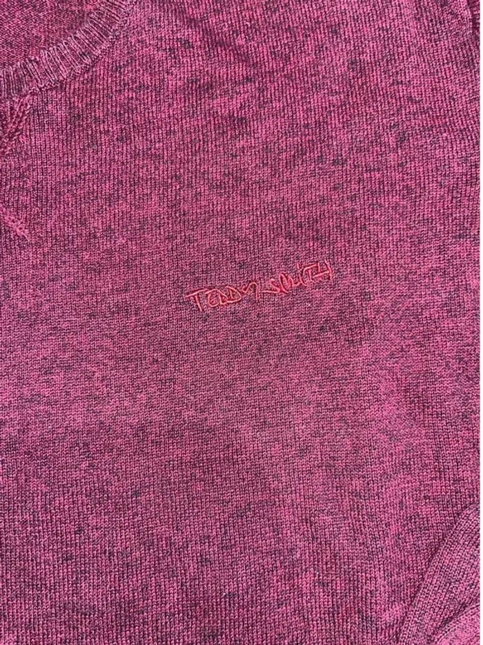 🌀 Pull col rond Teddy Smith bordeaux 🌀 - photo numéro 2