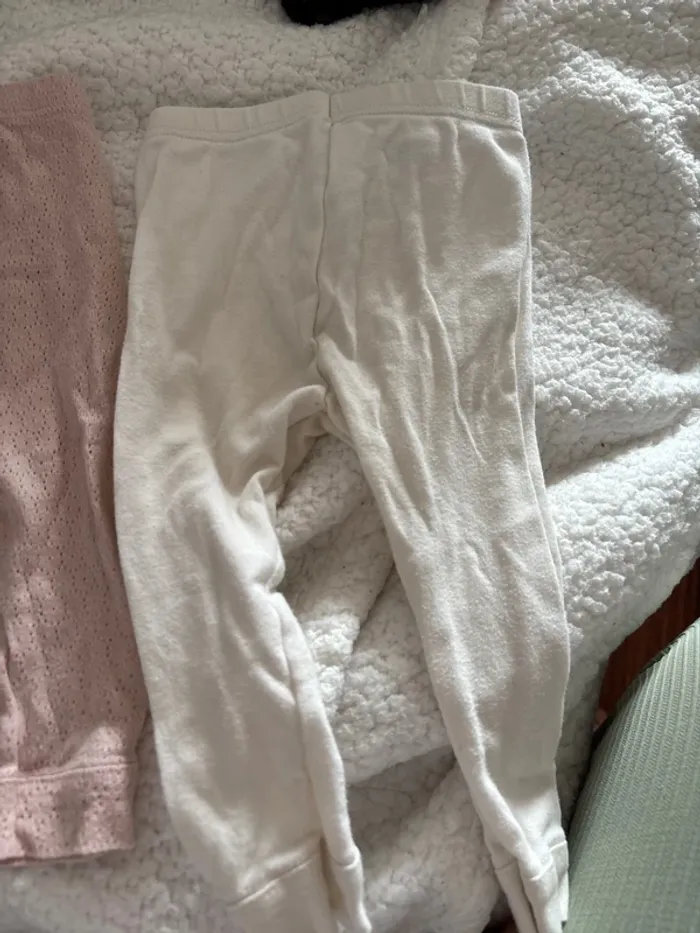 Lot de 2 leggings petit bateau 12 mois - photo numéro 8