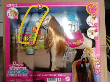 Cheval interactif à fonctions - Barbie Mysteries The Great Horse Chase NEUF