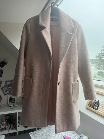 Manteau rose  only taille xs