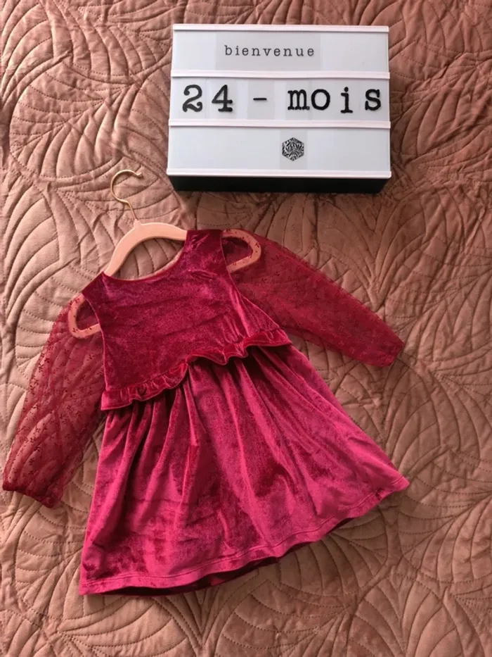 Robe de Noël Sergent major 24 mois