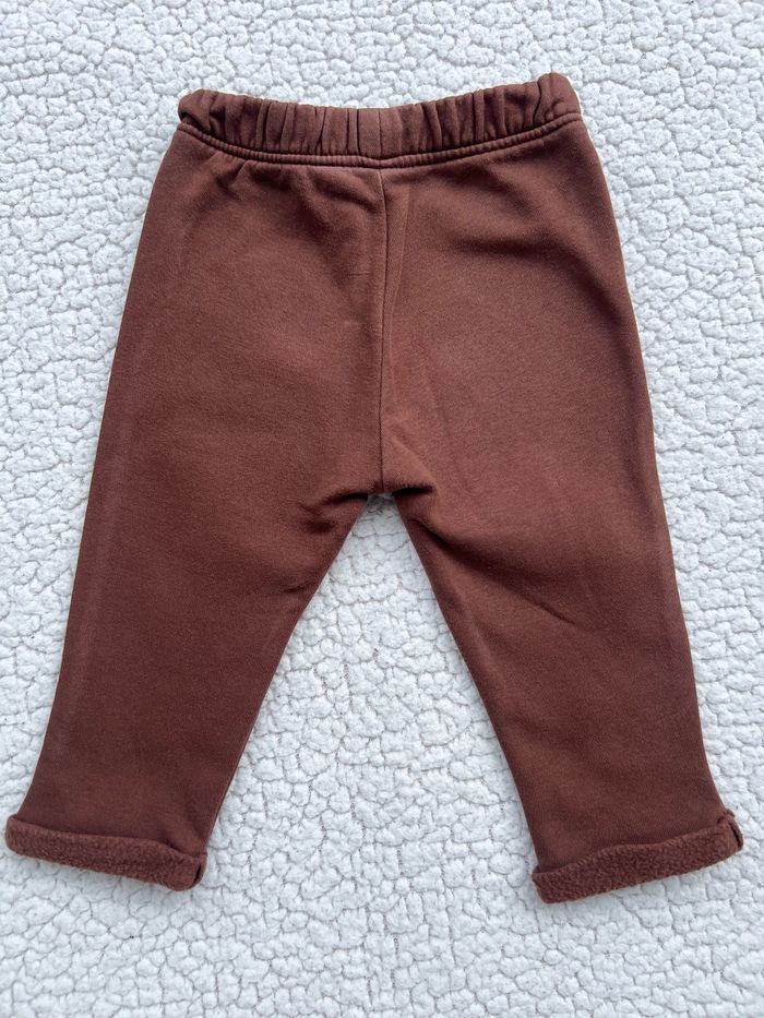 Pantalon marron taille 12 mois Kiabi - photo numéro 4