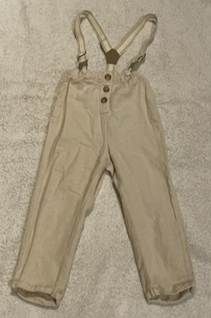 Pantalon avec bretelles 36m 3a 94cm