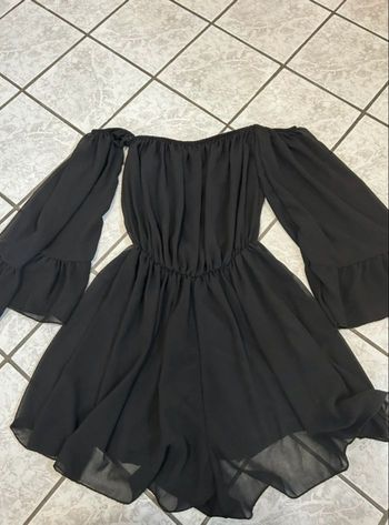 Combinaison short noire – Taille unique - Neuve sans étiquette