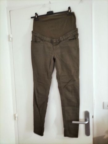 Pantalon de grossesse vert 