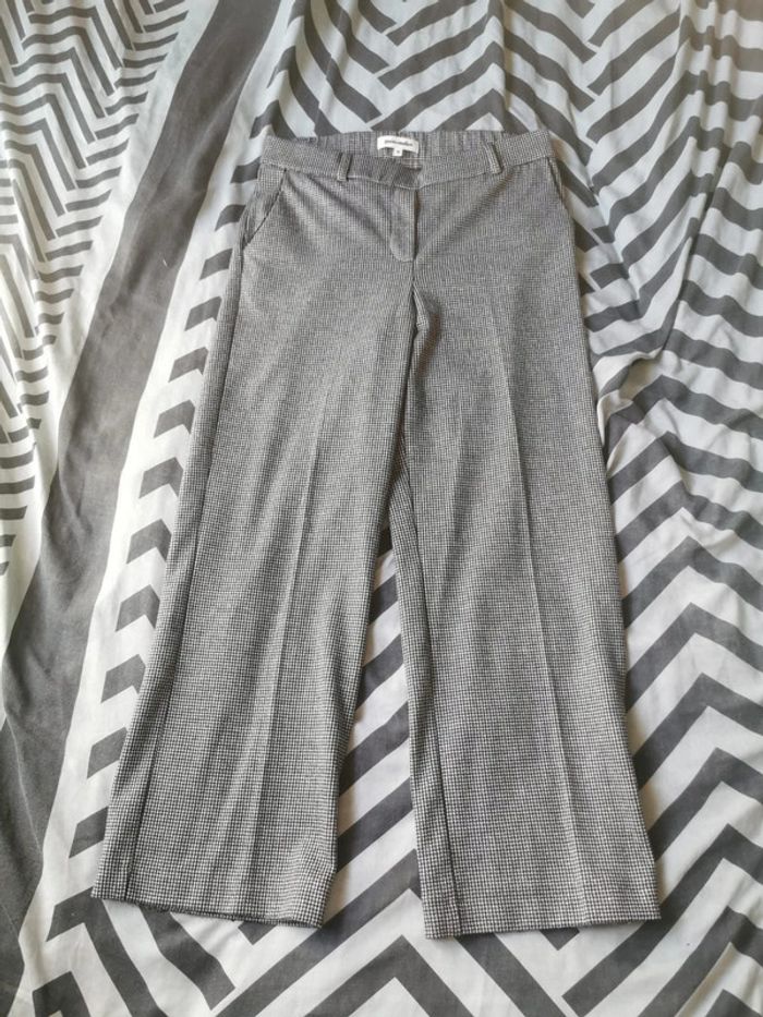 Pantalon noir et blanc Grain de malice