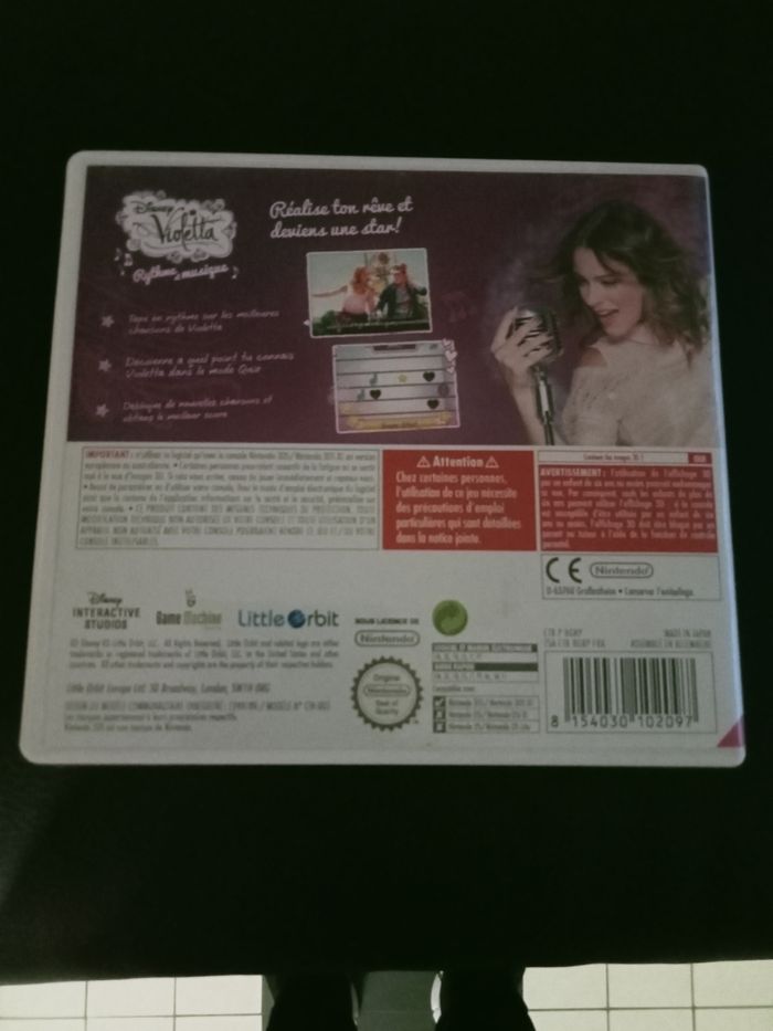 Jeux 3ds Disney violetta rythme et musique - photo numéro 2