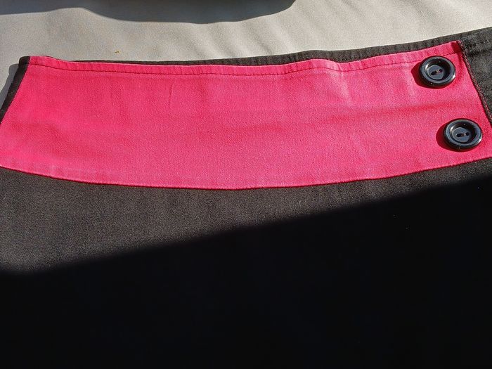 Jupe courte Promod noire et fuschia - photo numéro 5