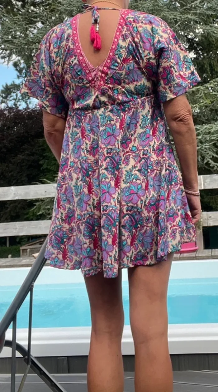 Jolie robe fluide plage ou ville ipanima taille s-m tbeg - photo numéro 6