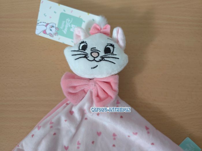 Doudou mouchoir plat / Comforter bébé Disney baby Aristochats Marie Aristocats - photo numéro 2