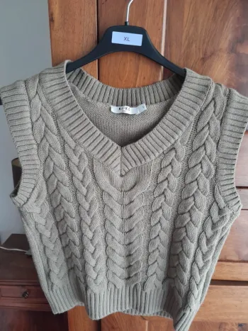 Pull sans manches