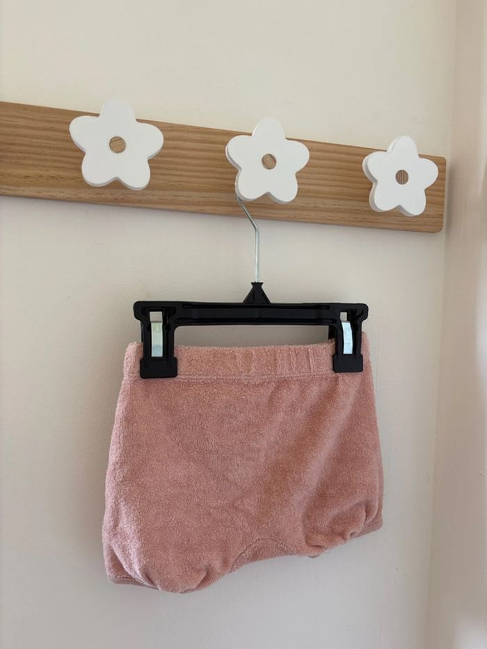 Ensemble short éponge rose + t-shirt lapin Orchestra - photo numéro 8