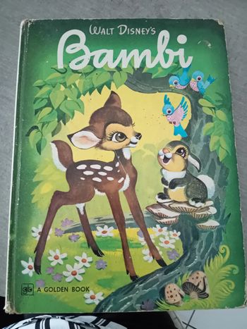 Livre bambi 1979 édition anglaise
