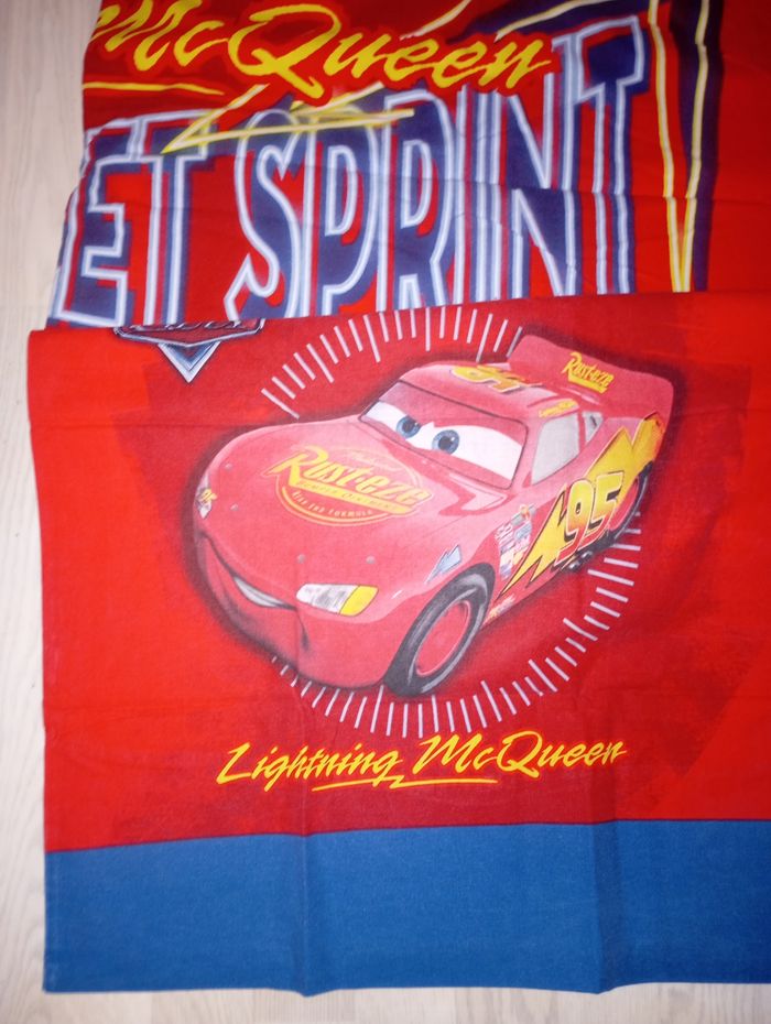 parure de lit (housse de couette et taie d'oreiller) Cars pour lit 1 personne - photo numéro 3