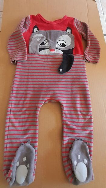 Grenouillère Raton laveur