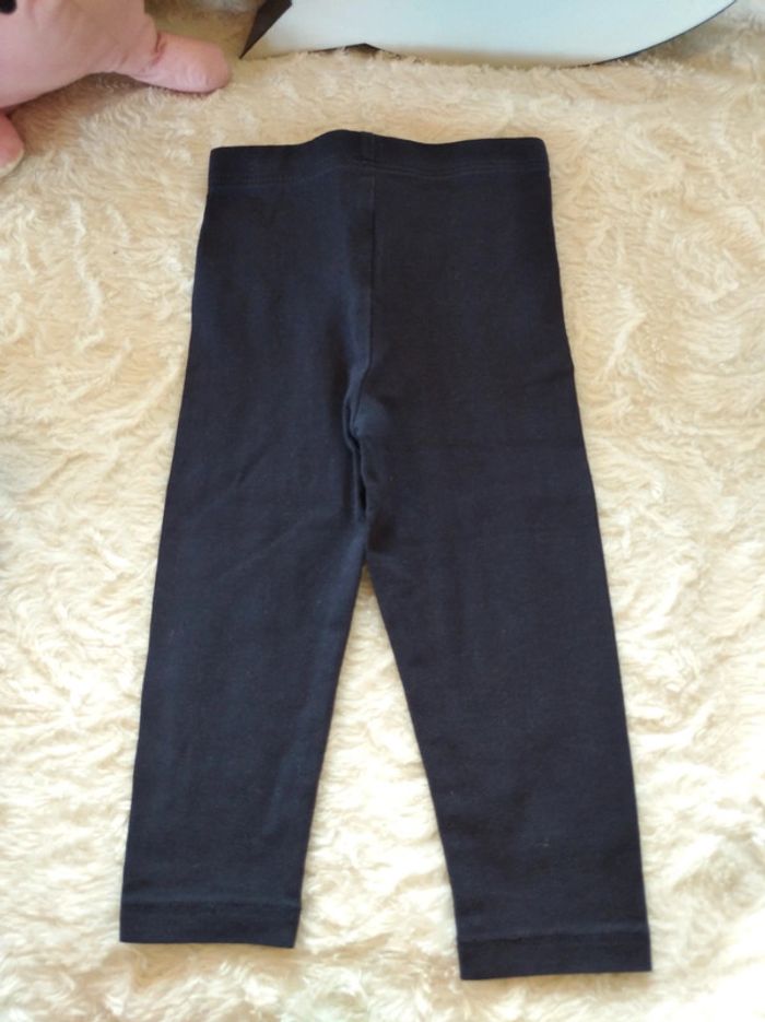 Ensemble (blouse manches courtes nœud+legging) Fille 9 mois Bout'chou - photo numéro 14