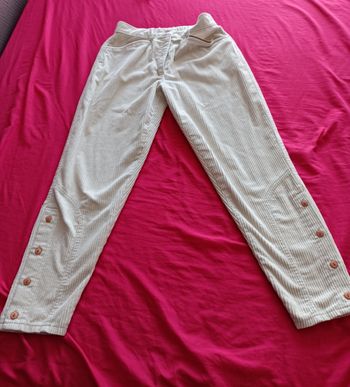 Pantalon velours 10/12 ans