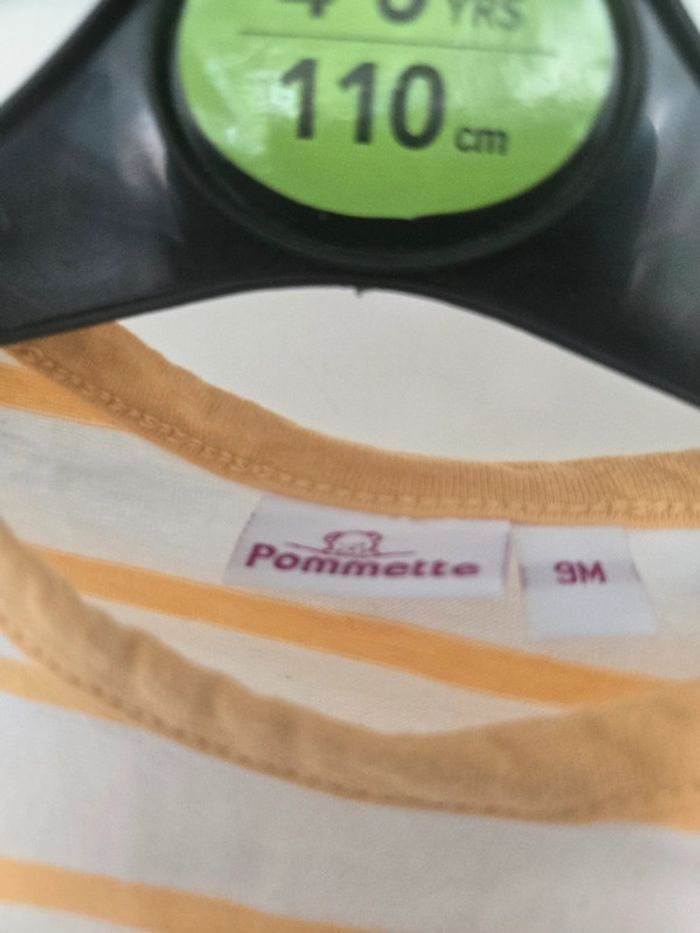 T-shirt Pommette 9 mois 👦 - photo numéro 3