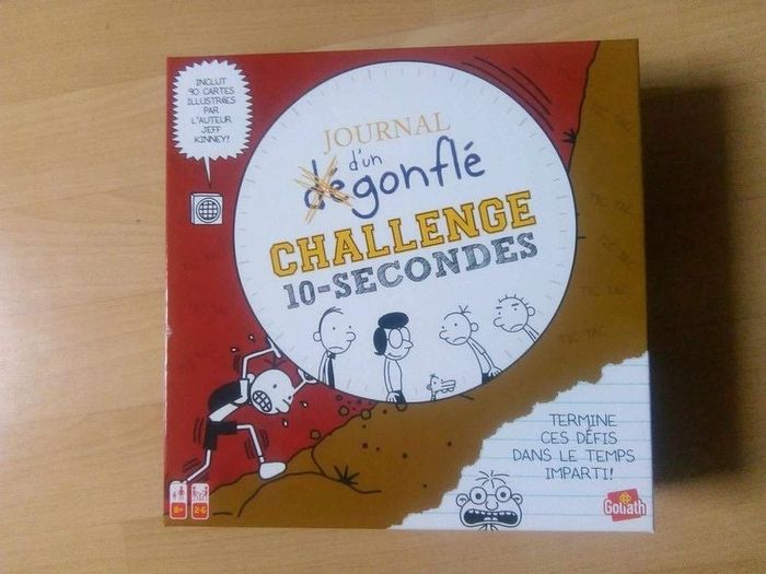 jeu de societé le journal d'un degonflé