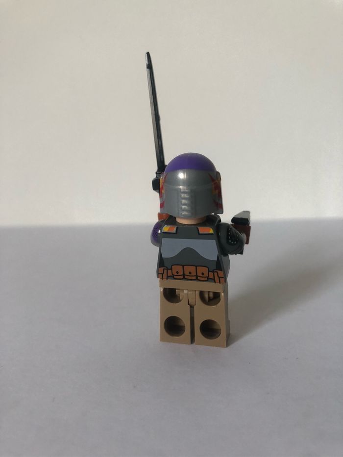 Figurine type lego Sabine Wren Mandalorian Star Wars - photo numéro 3