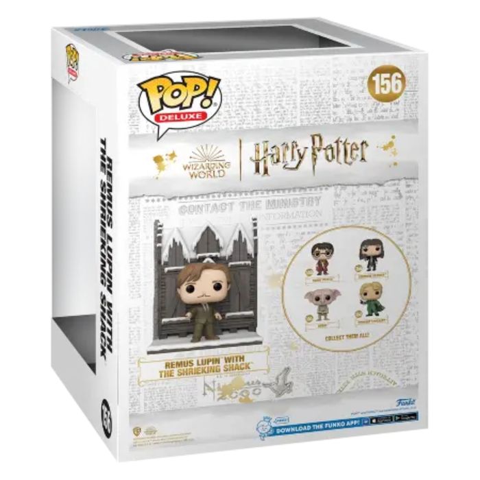 HARRY POTTER - FUNKO POP Deluxe N° 156 - 20ème Anniversaire - Cabane hurlante / Lupin - photo numéro 2