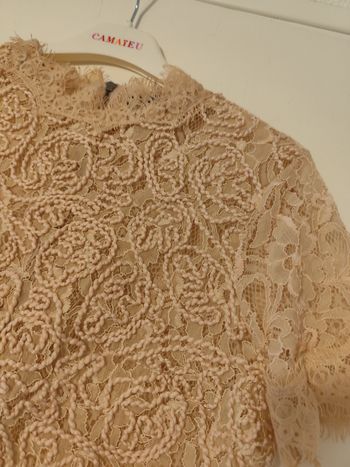 Blouse brodée zara