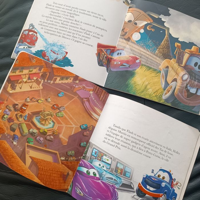 Livre Disney Cars 1 & 2 - photo numéro 3