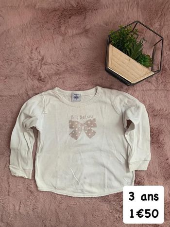 T-shirt 🎀 3 ans
