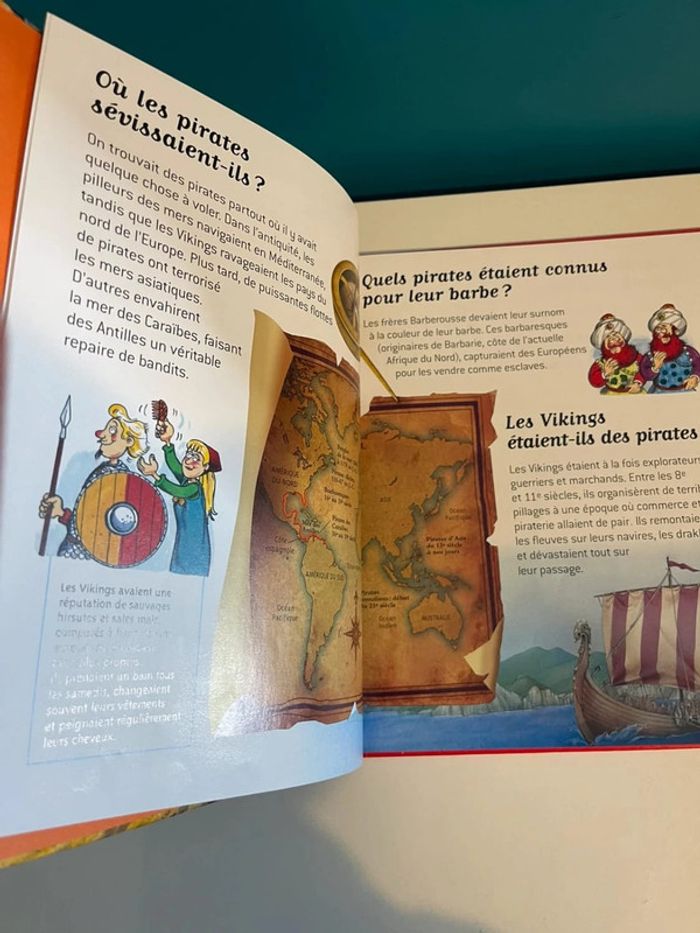 Livre questions réponses les pirates - photo numéro 4