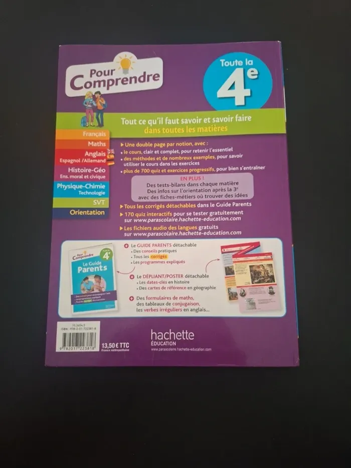 Cahier d'Anne 4 ème - photo numéro 2