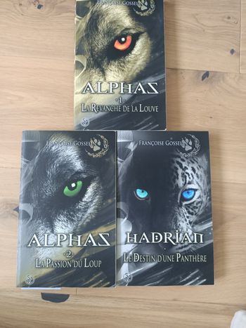 Lot de 3 livres de Françoise Gosselin