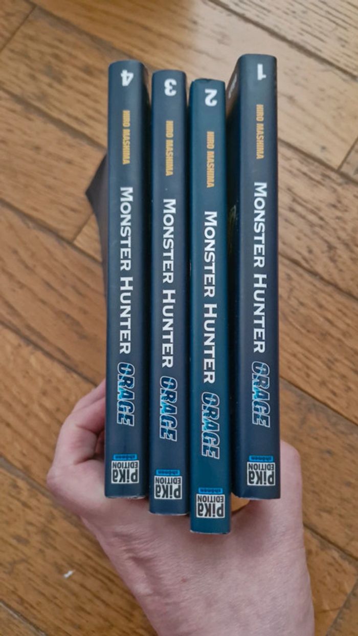 Monster Hunter Orage lot de 4 mangas - photo numéro 3