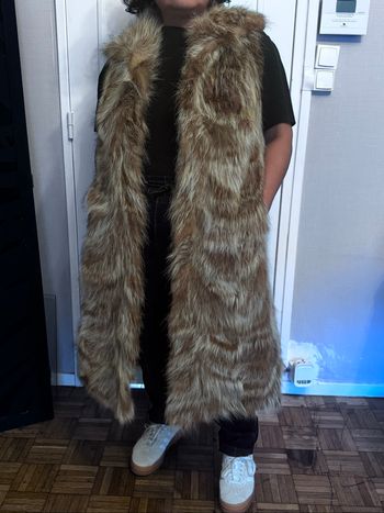 Gilet fausse fourrure