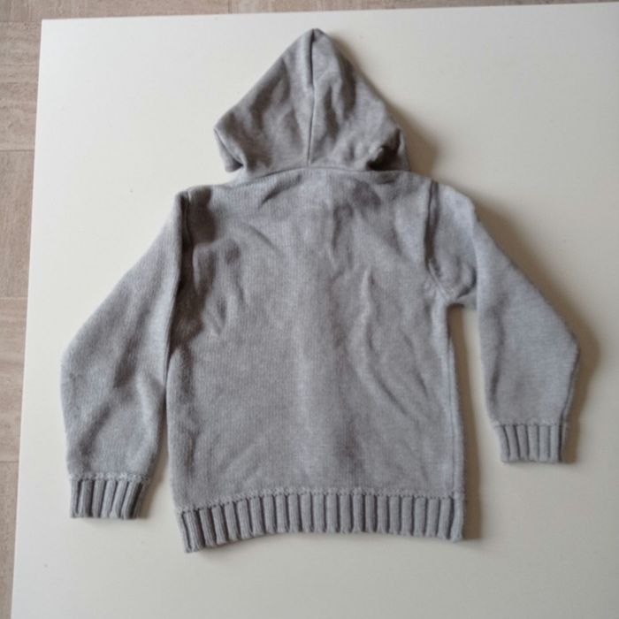 Gilet zippé gris en 4 ans - photo numéro 2