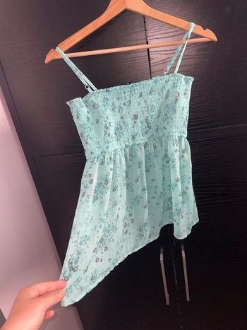 debardeur turquoise H&M L