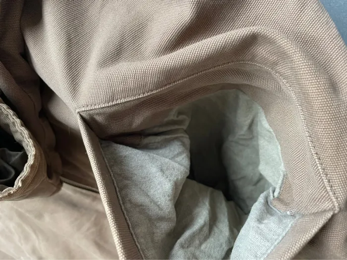 Manteau veste Camel beige homme vintage - photo numéro 13