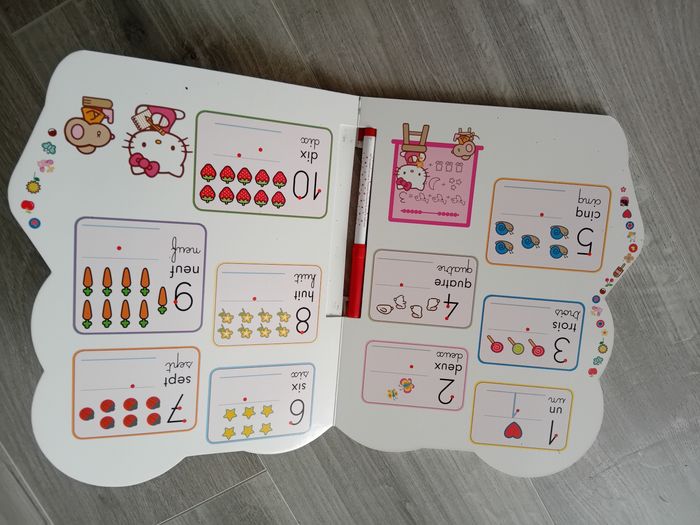 Mon livre effaçable j'écris les chiffres - photo numéro 4