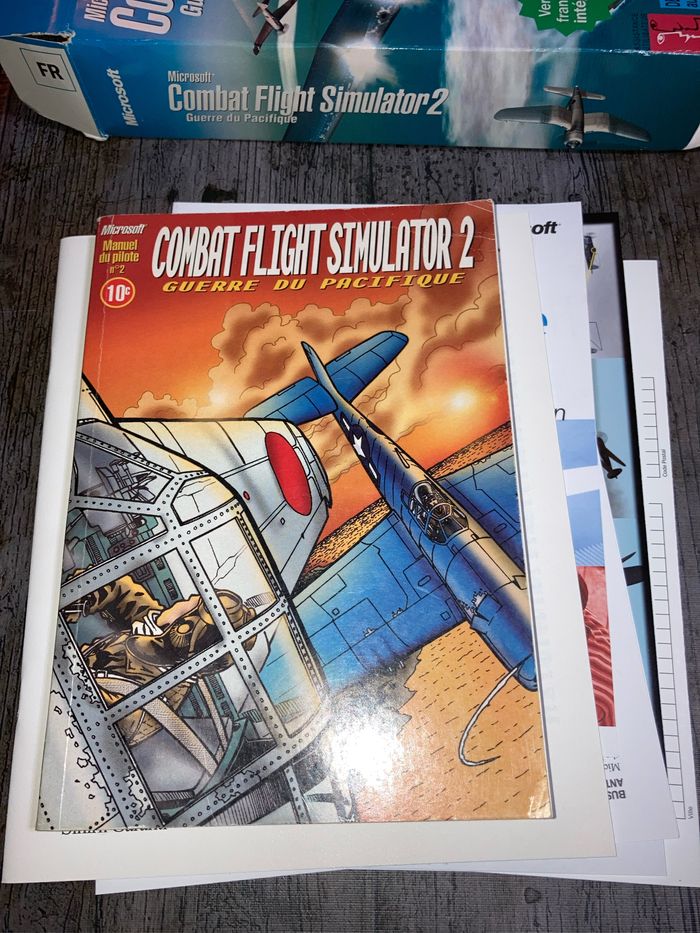 Combat flight Simulator 2 Guerre du Pacifique Jeu PC Bigbox Complet Microsoft - photo numéro 3