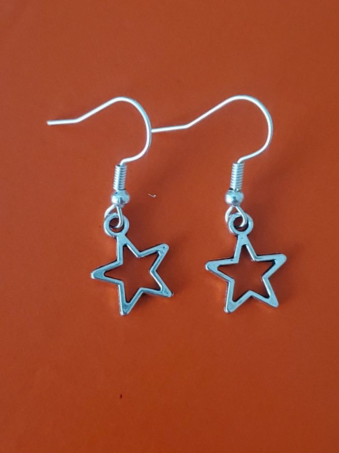Boucles d'oreilles étoile