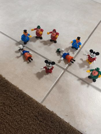 lot kinder mickey et ses amis 1987