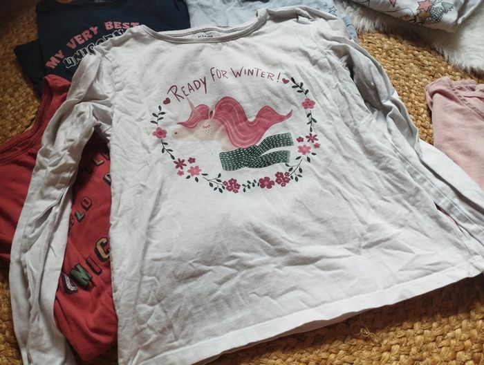 Lot t-shirts 10ans Kiabi licorne - photo numéro 7
