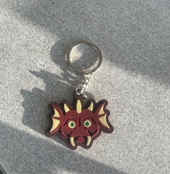 Porte clé FC Metz tête dragon (Grayou)