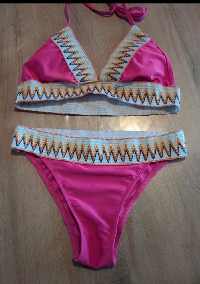 Maillot de bain rose fushia