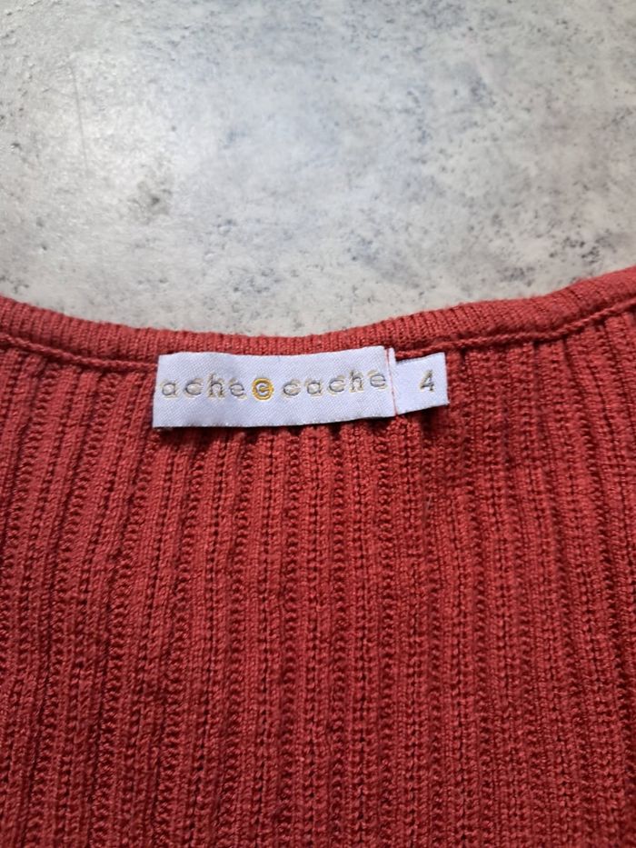 Petit pull orange - photo numéro 3