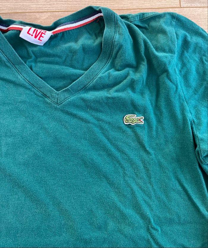 T-shirt col V Lacoste - photo numéro 4