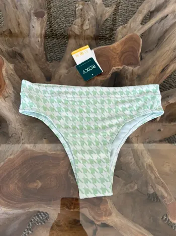 Bas de maillot de bain Roxy femme vert blanc Roxy